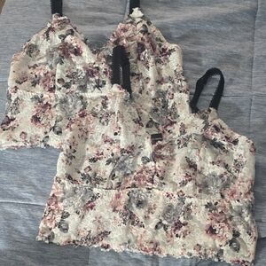 Floral Lace Braletts (TORRID)